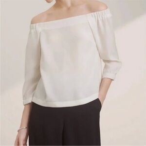 Aritzia Babaton-  Off the Shoulder Blouses-2 Pack